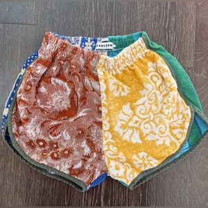 Carleen Towel Track Shorts